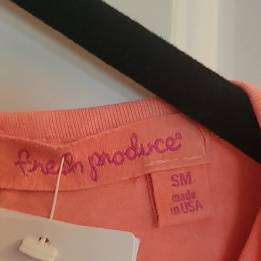 Fresh Produce Ocean Tide Chloe Coral Sleeveless Dress Small - Picture 5 of 8